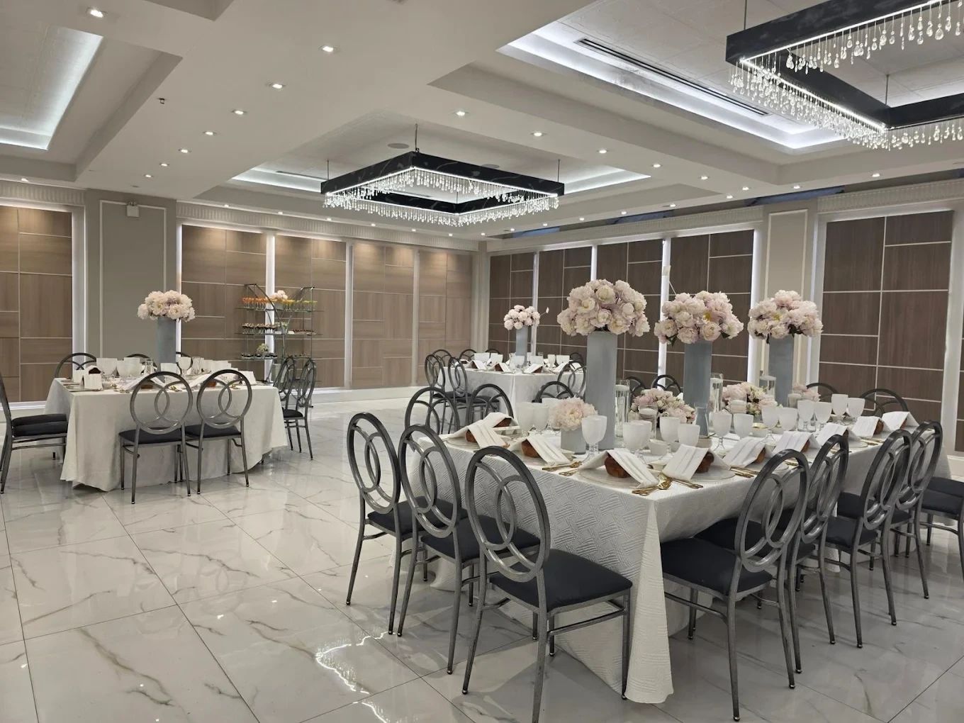 Lumiere Hall set for the Sheva Brachos